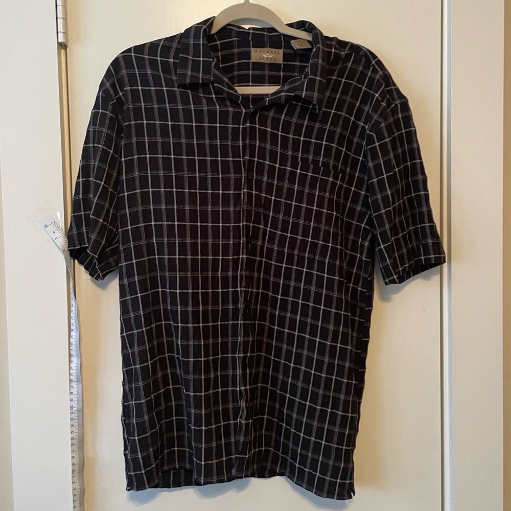 Natural Issue Button Up